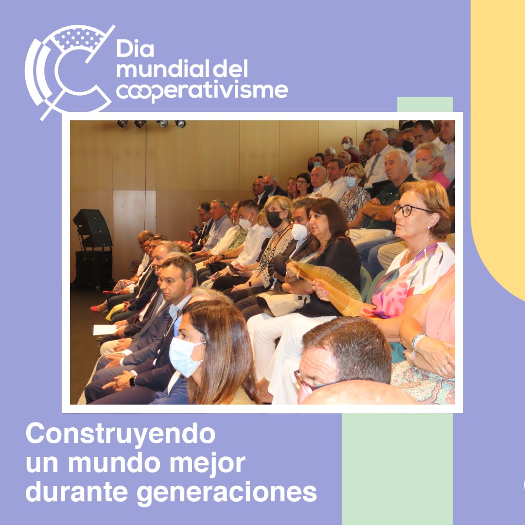 Membres de @IUDESCOOP han acompanyat a @Concoval en la jornada commemorativa del Dia Mundial del Cooperativisme celebrada hui a Castelló. 📸 @CIRIEC_Esp