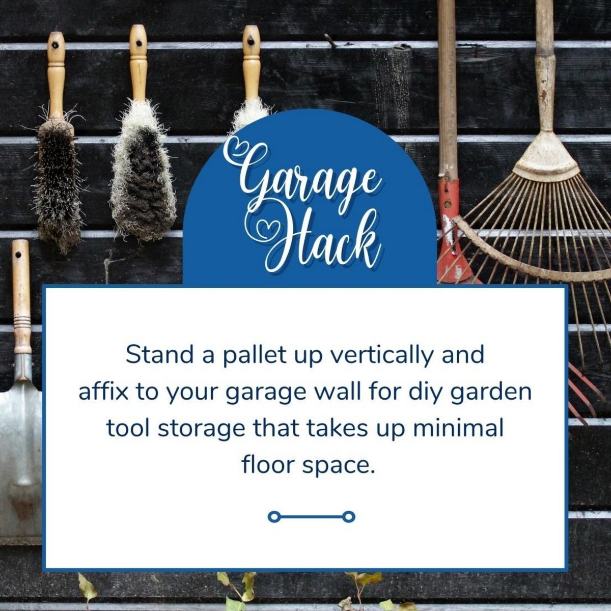 ChrisStover13's tweet image. #GarageHack – Take your unused pallet and affix to your garage wall for a do-it-yourself garden tool storage. This garage hack can create a great-looking tool organization system and will level up the aesthetics of your garage. #SFRealtor #SanFranciscoRealEstate #BayAreaRealtor