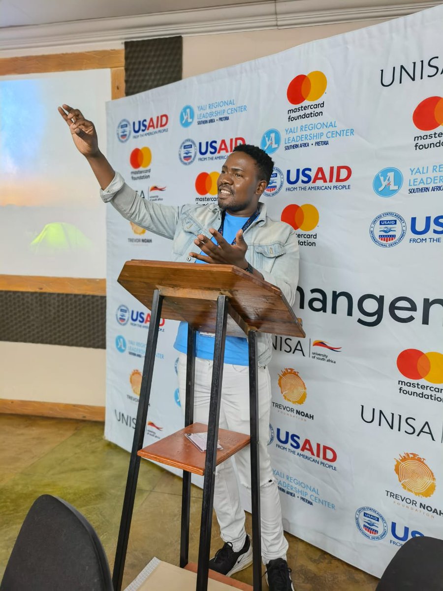 Day 10 finding of Afican solutions through Education changemakers <a href="/YALINetwork/">YALI Network</a> <a href="/TeachersCANza/">Teachers CAN</a> <a href="/dellyoungleader/">Dell Young Leaders</a> <a href="/UnisaSBL/">Unisa SBL</a> <a href="/TrevorNoahFdn/">Trevor Noah Foundation</a> <a href="/Trevornoah/">Trevor Noah</a> <a href="/UPTuks/">University of Pretoria</a> <a href="/MastercardFdn/">Mastercard Foundation</a> <a href="/Tidyondzomlfm/">Tidyondzo MLFM</a> #changemakers