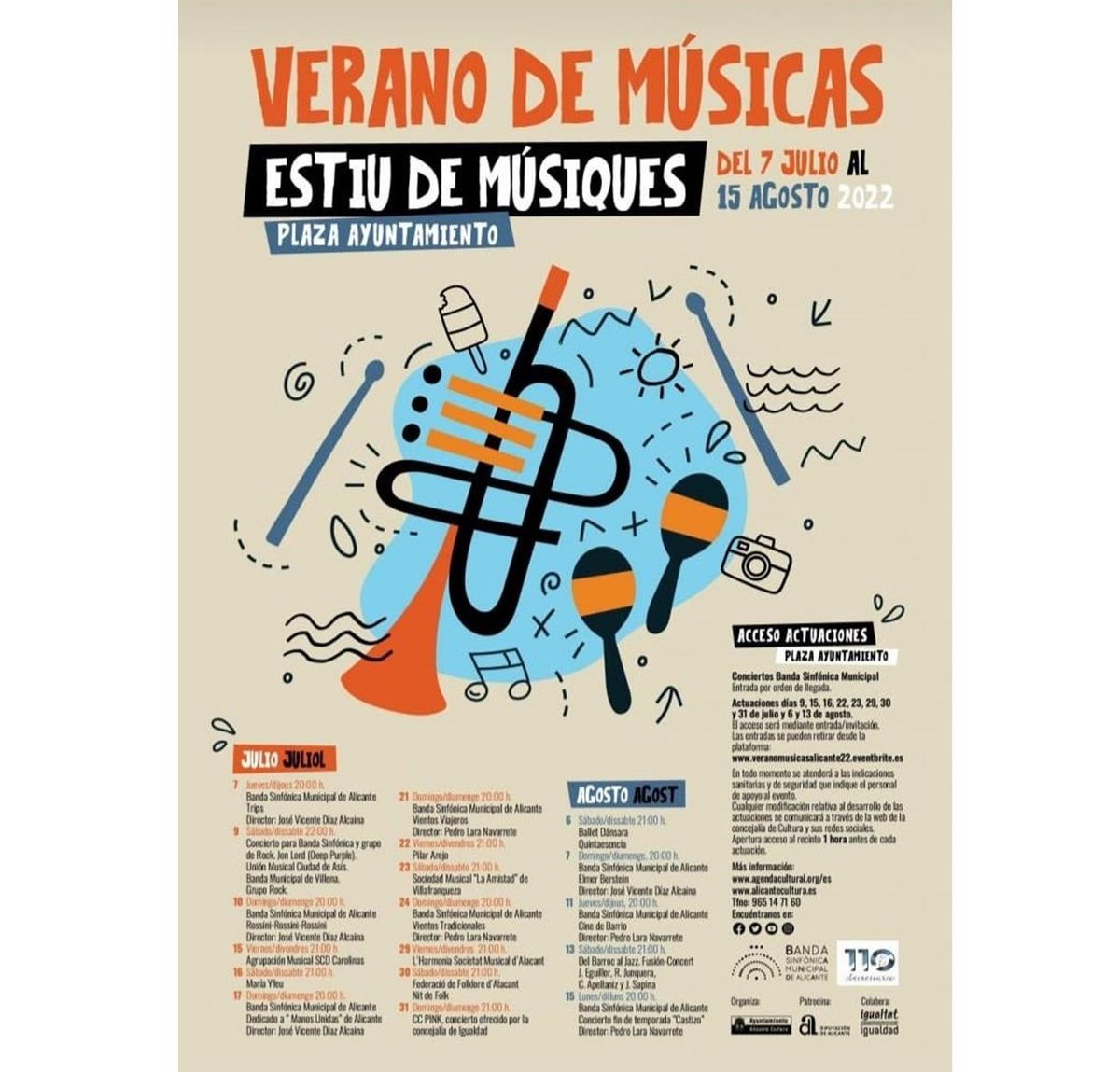 ✔Puedes reservar tu plaza en el siguiente enlace a partir del 15 de julio: agendacultural.org/es/ayuntamient…