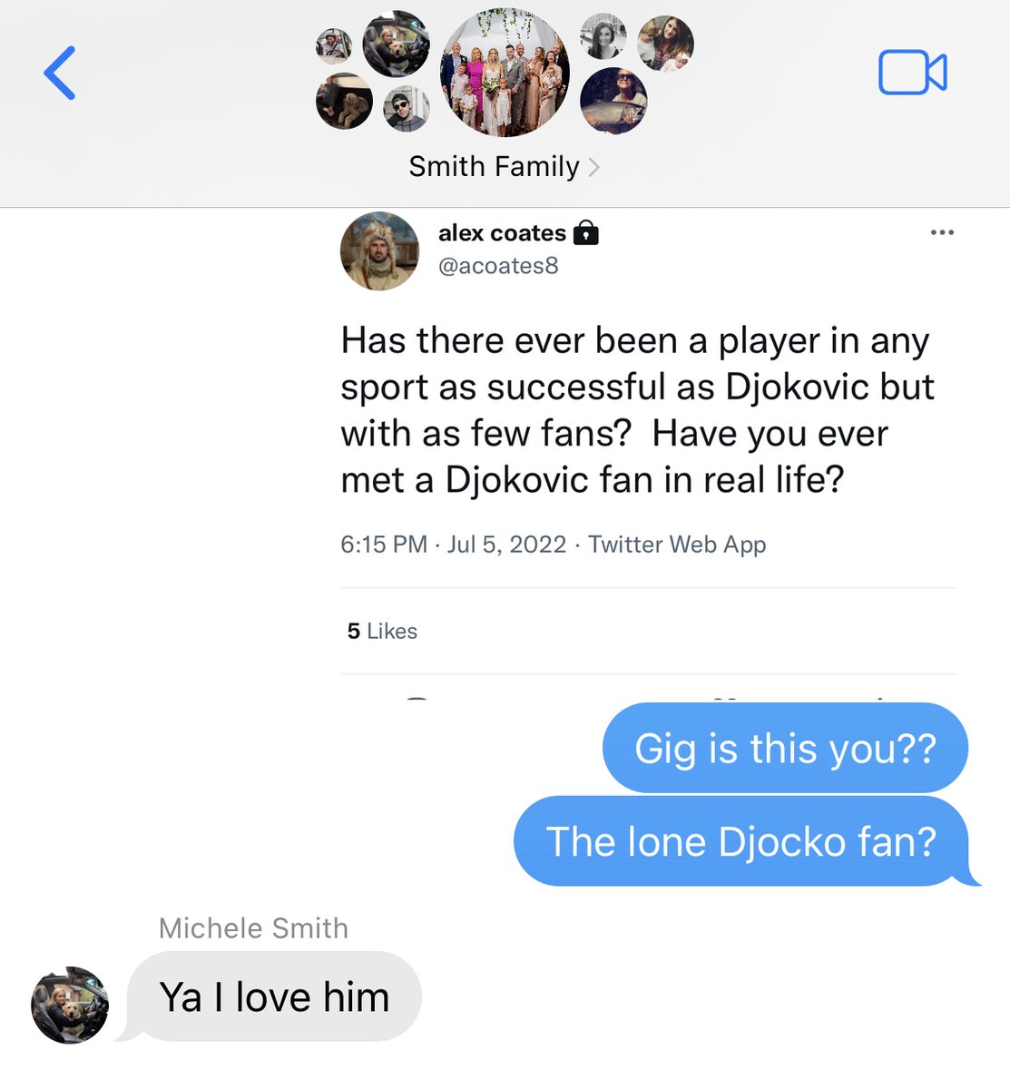 David tweet media