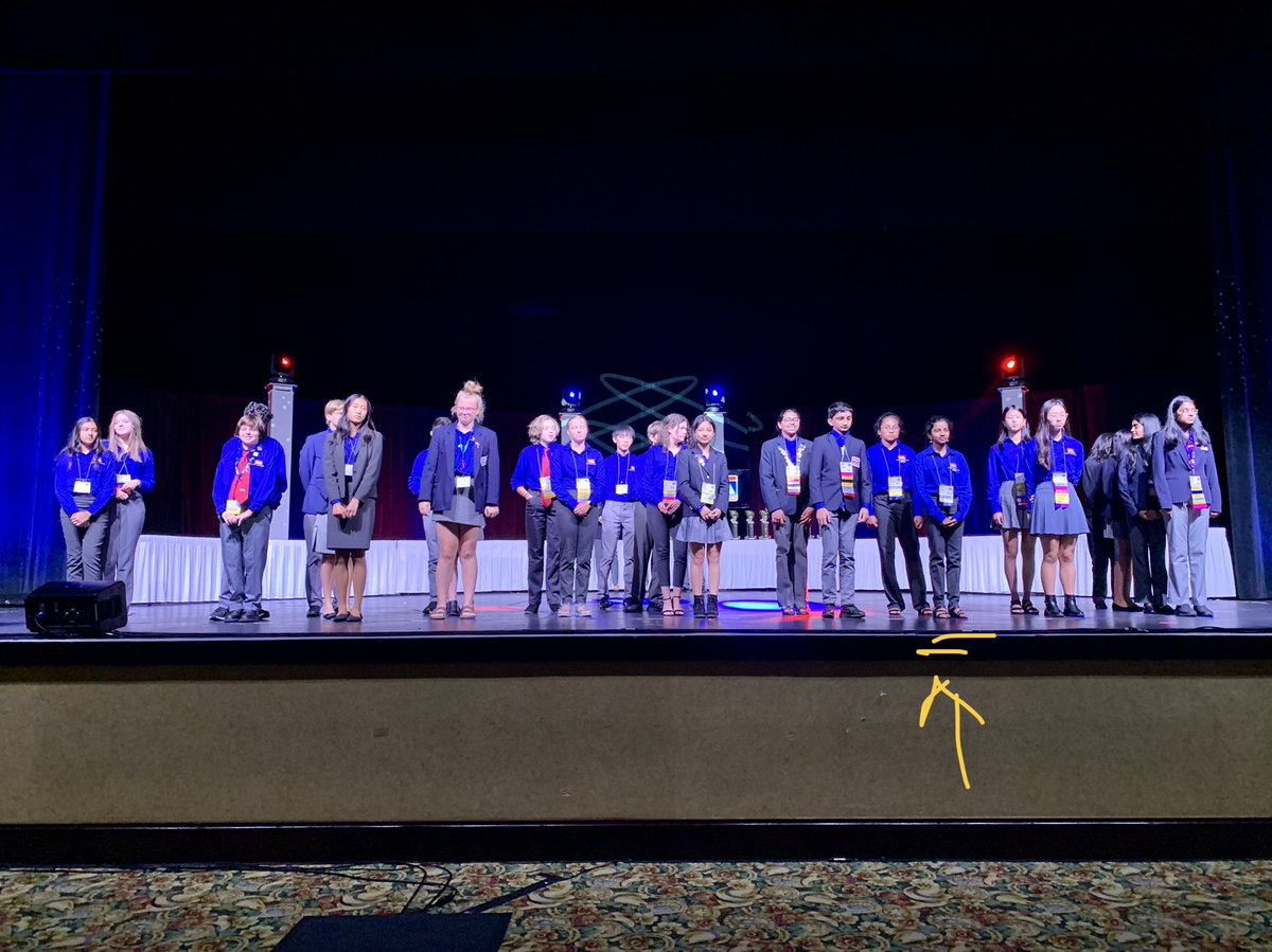Congrats to <a href="/mtolivemiddle/">Mt. Olive Middle School</a> <a href="/NewJerseyTSA/">New Jersey TSA</a> Ss Geethika &amp; Harshini who were called up to the National TSA Conference finalist stage. The team placed 5th in the U.S. for their Medical Tech project on the use of DNA microarray chips in genetic mutation testing. Let's go M.O! <a href="/ZywickiR/">Dr. Robert R. Zywicki</a>