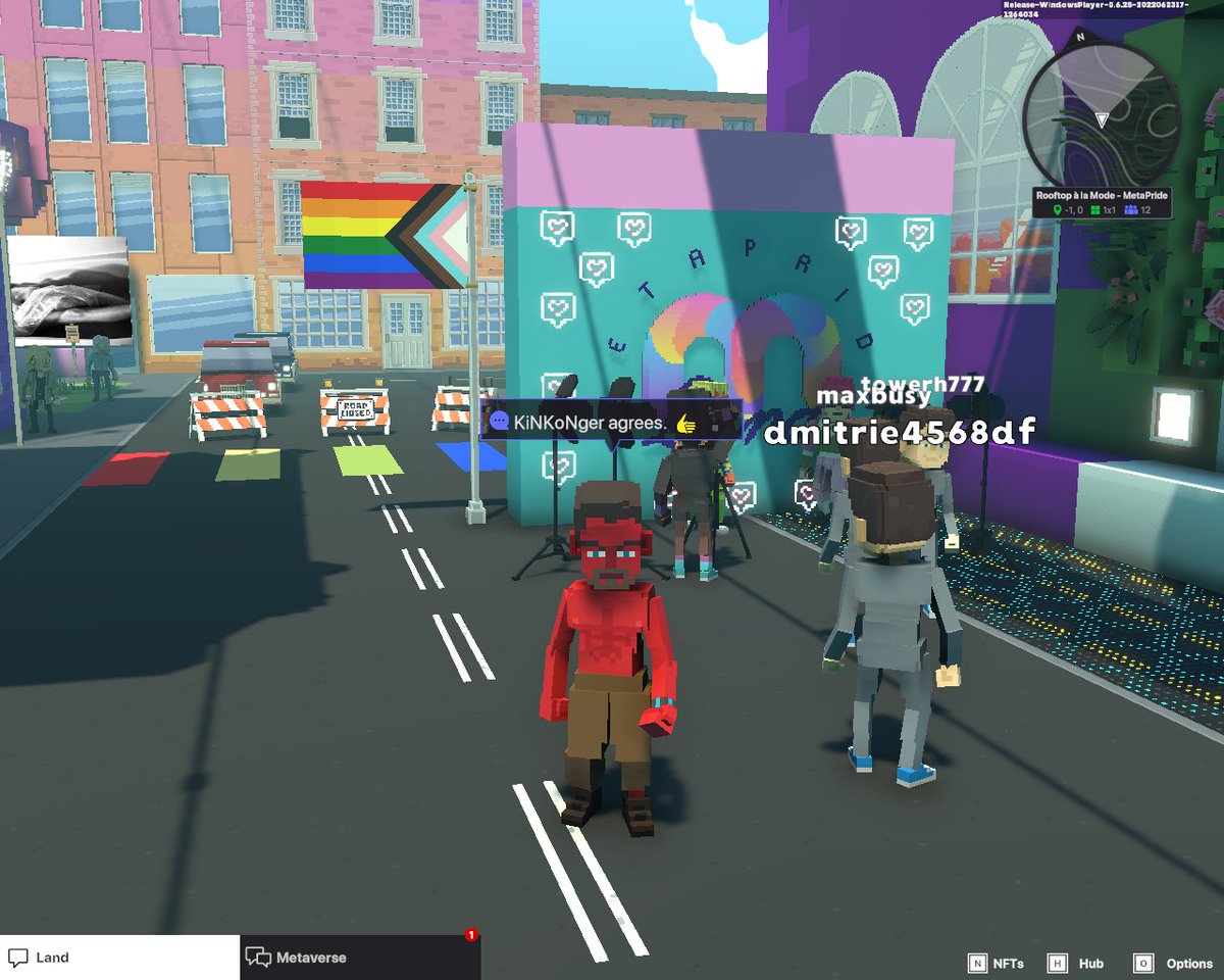 butsurui1979's tweet photo. @TheSandboxGame @METAPRIDELAND I just participated in the #BelongingWeek contest for a chance to win a Progress Flag NFT! Check out my screenshot below!
👇 https://t.co/sUCELpY6eZ
