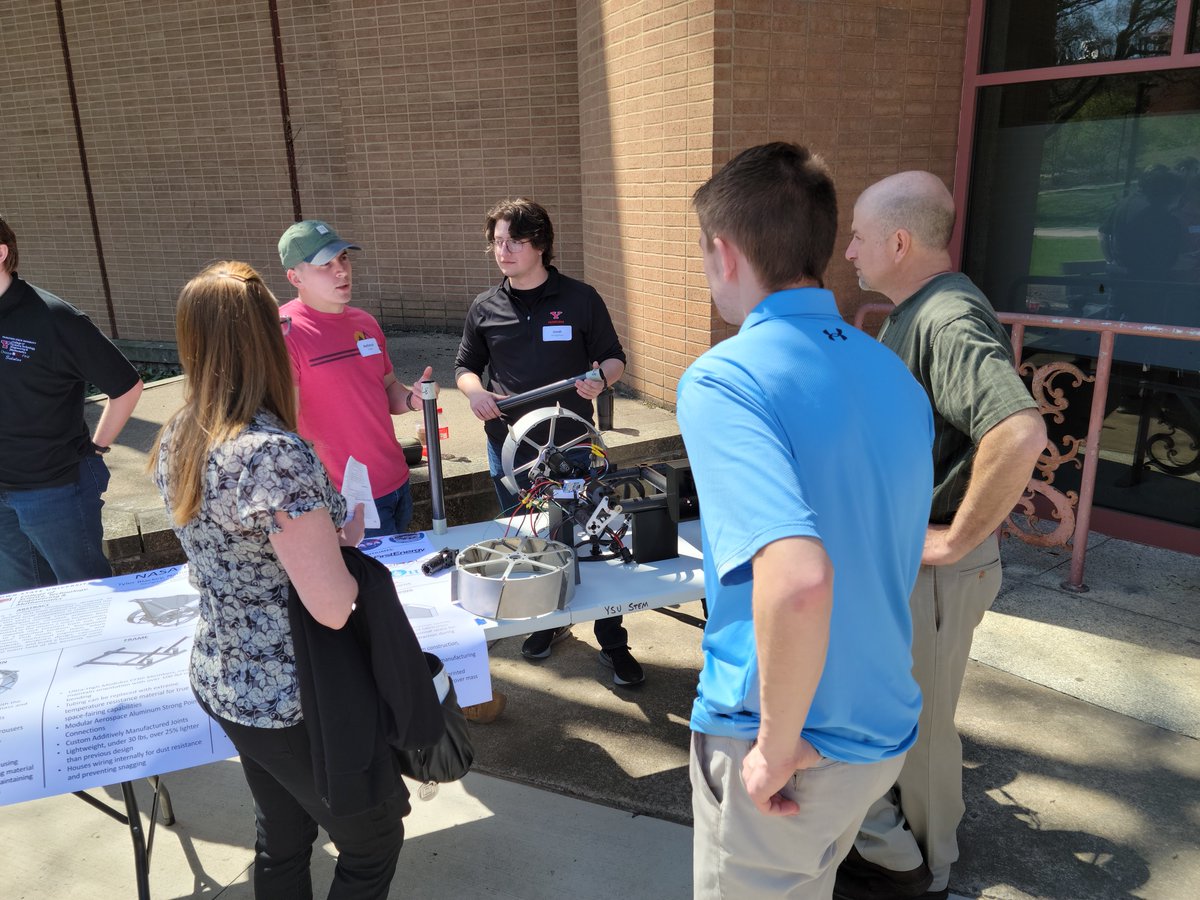 Over 50 student projects were on display in and around Moser Hall for annual STEM Showcase!

Our students and faculty are doing amazing things every day! You can check out these projects and more by visiting bit.ly/3yuPsQN