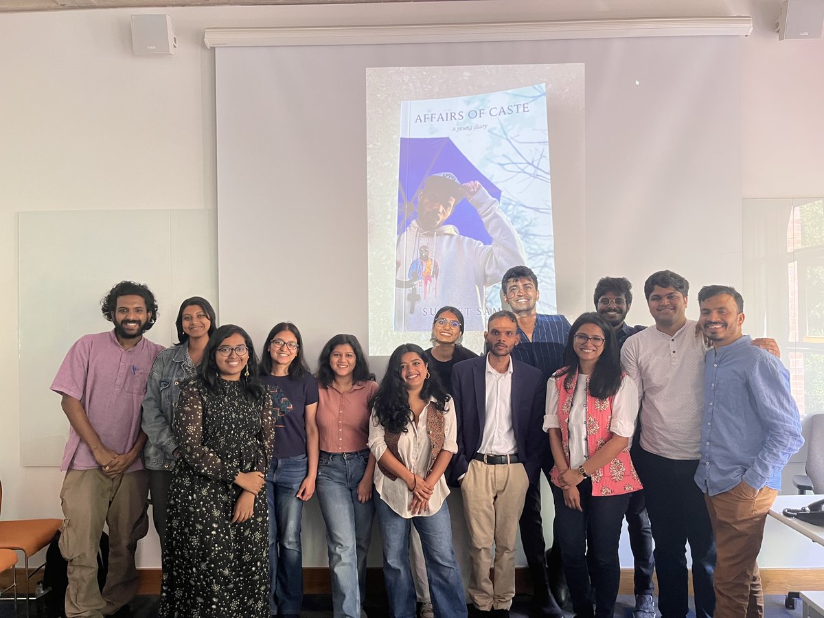 inreviewatsoas's tweet photo. Here are some pictures from Friday when we hosted @SumitSamos to discuss his book, "Affairs of Caste" published by Panthers' Paw Publication. Thank you to those who attended the event!

To order a copy in India, DM @/pantherspawpublications on Instagram and for the UK, DM Sumit. https://t.co/tw1AYm8uax