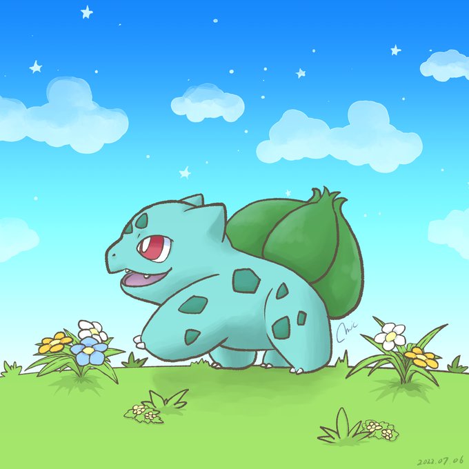 フシギダネのtwitterイラスト検索結果