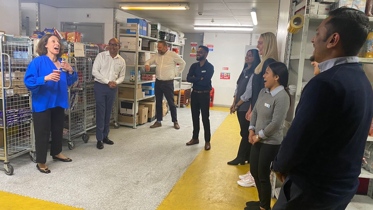 Great to have <a href="/skhouryhaq/">Shirine Khoury-Haq</a> visit coop strand today,  talking to colleagues around the benefits of the r5 plan.  Lots of fantastic conversations and showcasing the future talent in London.