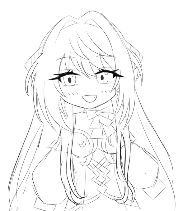 デフォルメ絵も描けるようにせんとなぁ 