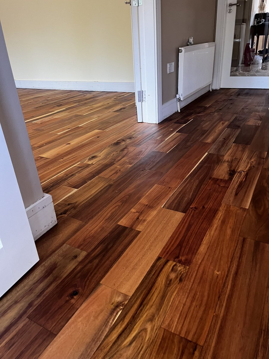 AislinnFlooring's tweet photo. Solid walnut floor repaired, sanded & sealed with WOCA Denmark Diamond Oil Active Natural - giving the wood the ultimate protection - with the proper maintenance this floor will last for man decades #woodflooring #AislinnHardwoodFlooring #solidwalnut #oilfinish #WOCADenmark https://t.co/1BoVor4aCZ