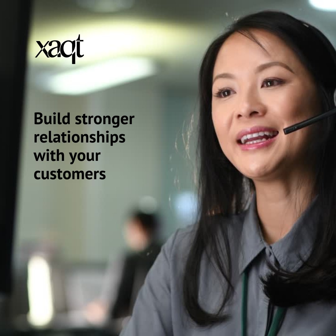 Your contact center performance depends on its capability to interact with your CRM. Take advantage of our tech stacks to ensure the best integration between your CRM and Operations.

xaqt.com 

#conversationalai #contactcentercrm