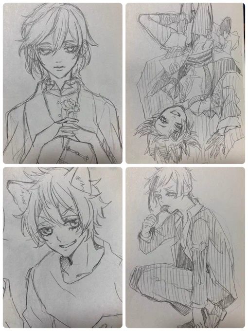 学生時代の落書き帳ひっくり返してたら、結構いいの出てきたから見てくれ 