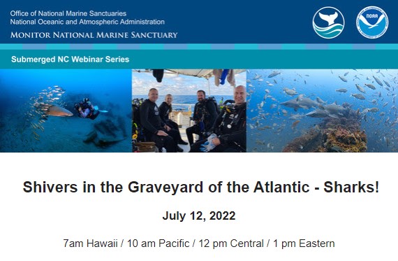 MonitorNMS's tweet photo. 🚨𝗪𝗲𝗯𝗶𝗻𝗮𝗿 𝗔𝗹𝗲𝗿𝘁!🚨

Join us next week as Dr. Carol Price, from the NC Aquarium system, dives into sand tiger sharks off the North Carolina coast. Learn how you can even lend a hand in this amazing shark research.

Register here:https://t.co/oysfUs6GSo https://t.co/o9m46RyGbR
