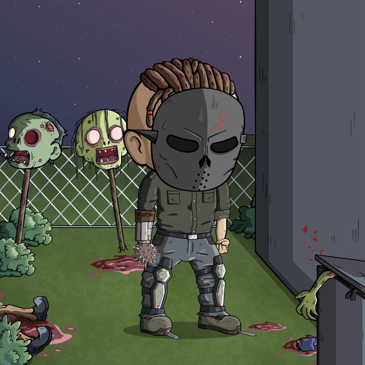 ZombieHunterNFT's tweet photo. This Zombie Hunter ain't one to f*ck with! ๐ฅโ ๏ธ
What do you think?
#ForTheHunt https://t.co/JdcDGU75FW