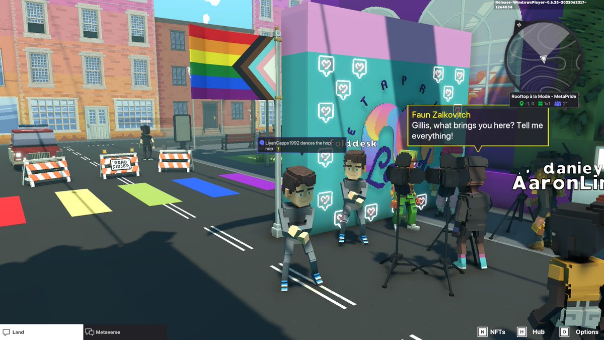 danielsmark16's tweet photo. @TheSandboxGame @METAPRIDELAND I just participated in the #BelongingWeek contest for a chance to win a Progress Flag NFT! Check out my screenshot below!
👇 https://t.co/8xprh8AVp6