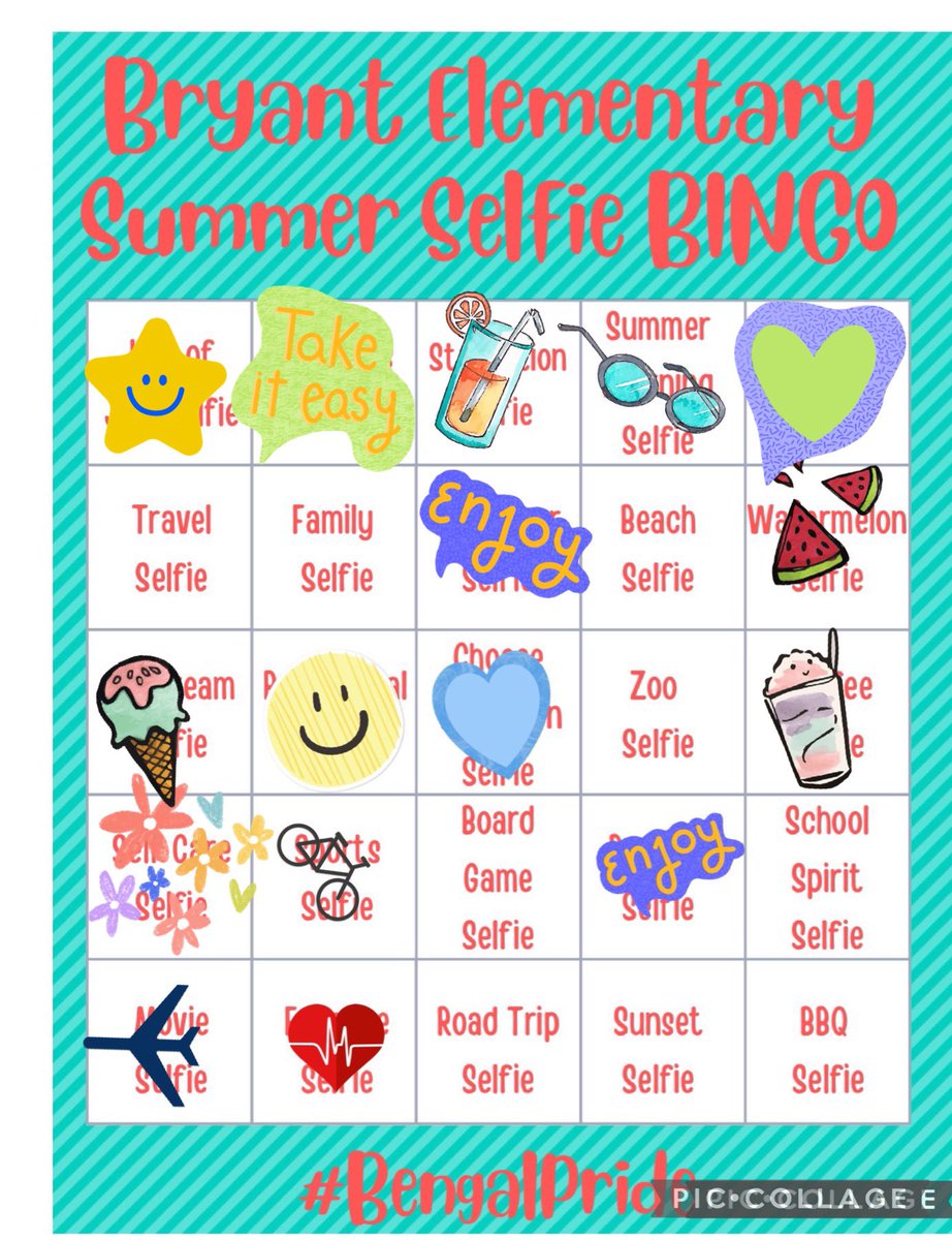 Floating around on the 4th with Friends ❤️🤍💙❤️🤍💙#BengalPride #SummerSelfie <a href="/BryantElem/">Bryant Elementary</a>