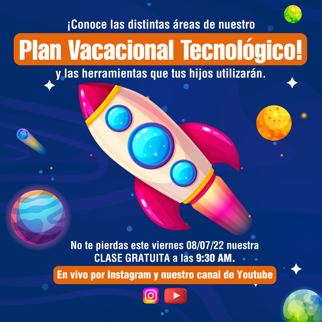 CADIF1's tweet photo. No te pierdas este viernes 08 de Julio clase gratuita de nuestro Plan Vacacional, donde conocerás las herramientas que utilizarán

#cadif1 #academia #clasesgratis #cadifriday #clasesonline #planvacacional #Venezuela #5Jul https://t.co/HhMLrihdta