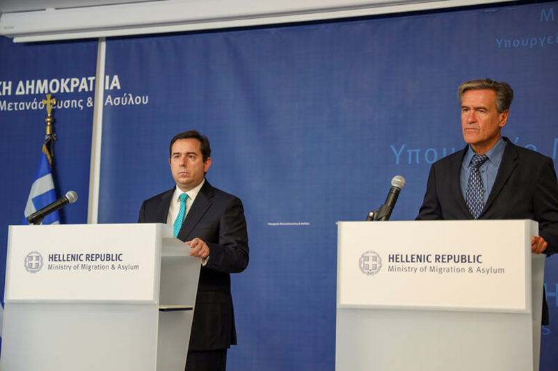 EU_Logos's tweet photo. #Factoftheday 27.06.22
On June 27, Greek Minister for Migration and Asylum, Notis Mitarachi, once again defended his government's action regarding the management of the country's external borders and rejected allegations of regular push-backs and violence against migrants. https://t.co/fzlqX3JXRA