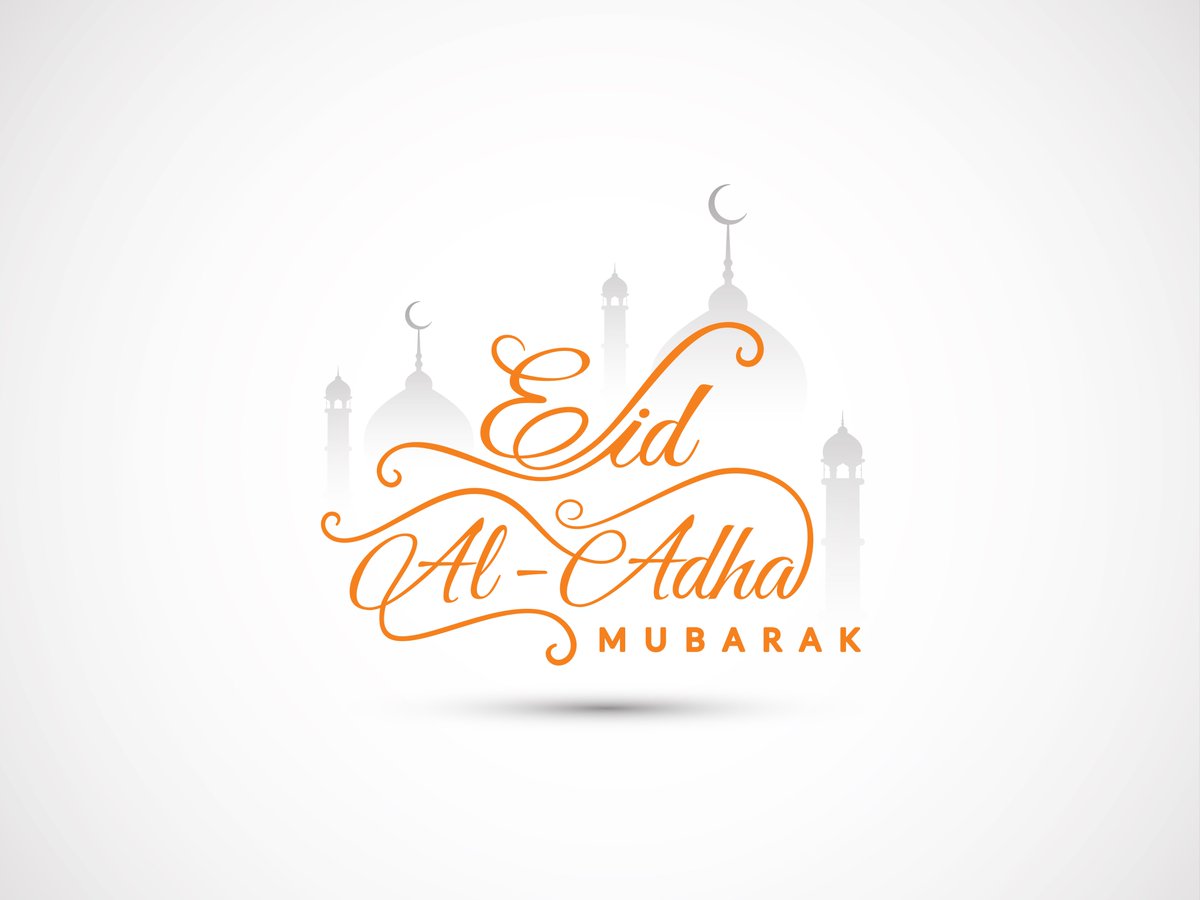 Eid Mubarak! Wishing all who are celebrating a very happy #EidalAdha.

💡 Eid al-Adha - meaning 'feast of the sacrifice' - coincides with the end of Hajj, the annual Islamic pilgrammage to Mecca. It's celebrated by millions of Muslims around the 🌍