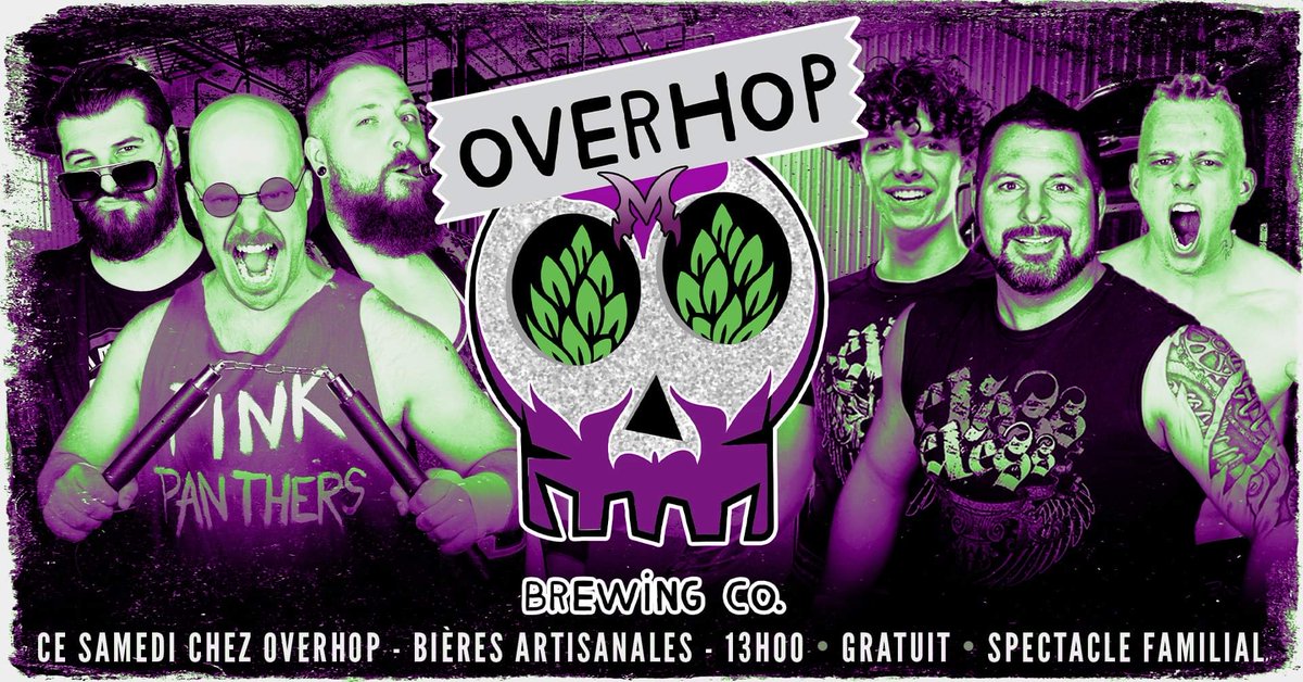 FmLutte's tweet image. @OverHop 2e Anniversaire.

Pink Panthers International @DiablePro vs @eXeSs_Jr @eXeSs_official @mikeyythunder

13h00 au 650 Rue Gaudette local 6, Saint-Jean-sur-Rich.

CHURRAS BBQ
TUPI COLLECTIVE + DJ INVITÉ 
ESPACE ENFANTS
LANCEMENT de 5 bières exclusives
4 Combats De la FMLutte