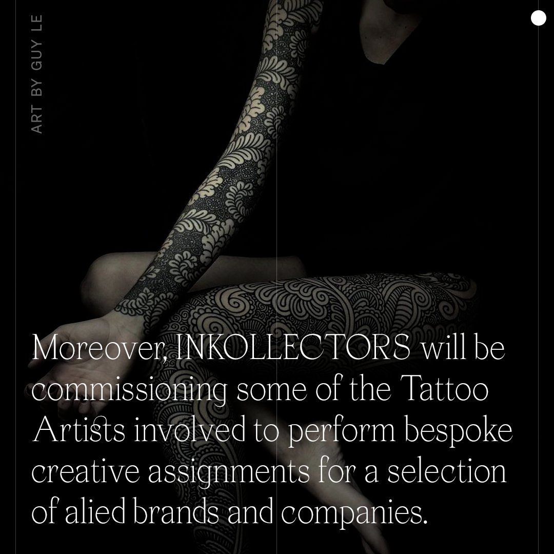 inkollectors's tweet photo. A #Web3 brand for the #Tattoo industry first and foremost. Created by industry insiders. https://t.co/gjBlVHRRUP