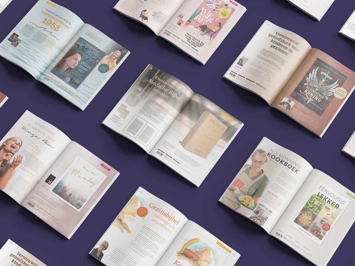 Bekijk onze nieuwe uitgaven voor de komende maanden op royaljb.com/najaar22! Met o.a. de complete Mechelse Bijbel, een no-nonsense kookboek, een heus-niet-voor-elke-dagboek én een boek vol bemoediging en inspiratie van Kinga Bán.

#christelijkeboeken #geefmeermeteenboek