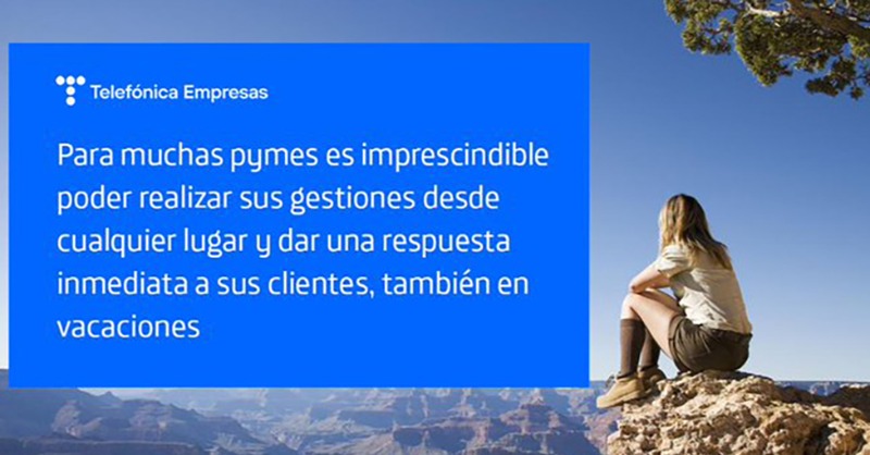 TE_empresas's tweet photo. ¿Piensas que el trabajo solo se puede realizar desde una oficina o un despacho?

Trabajar desde cualquier lugar de forma eficiente es posible gracias a la #tecnología. 

Te contamos cómo gestionar tu #pyme en vacaciones de la forma más sencilla con #Microsoft365 

⏬ #M365TEF ⏬