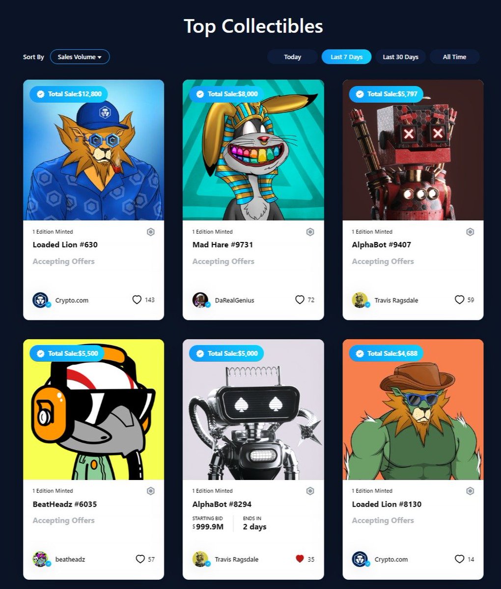 Crypt0_jr's tweet photo. Love to see it ❤️

@cryptocomnft 
@LoadedLions_CDC  
@AlphabotSociety 
@MadHareSociety   
@BeatHeadzNFTs 

#crofam #cro #FFTB 
#alphabotsociety #loadedlions #beatheadz #MadHares #cryptocomnft #NFTCommunity #tothemoon 🚀 https://t.co/BmbreCufPt