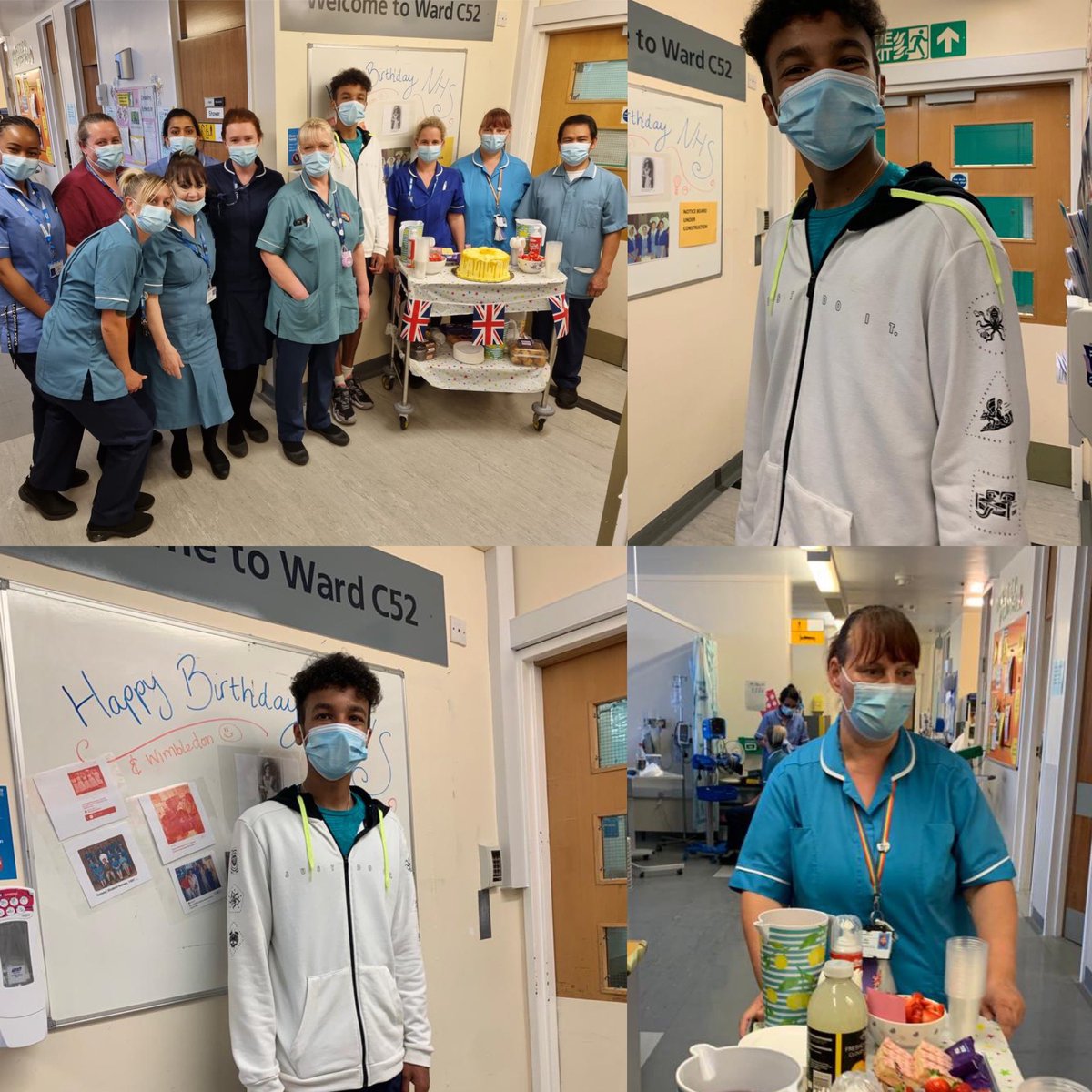 Ward C52 QMC (@c52_qmc) on Twitter photo Celebrating #HappyBirthdayNHS and #Wimbledon2022 with strawberries and cream, cake by the gorgeous Glenda and all served by our local tennis star Jacob, what better way to spend an afternoon? @TeamNUH <a href="/DejongeSi/">Simon Dejonge</a> <a href="/SarahMack24/">Sarah Mack</a> <a href="/NUHMedicine/">NUH Medicine</a> <a href="/NUHDietetics/">NottmDietetics 🏳️🌈</a> <a href="/lizwing1/">liz wing</a> <a href="/mendb999/">Budd Mendis</a> Celebrating #HappyBirthdayNHS and #Wimbledon2022 with strawberries and cream, cake by the gorgeous Glenda and all served by our local tennis star Jacob, what better way to spend an afternoon? @TeamNUH <a href="/DejongeSi/">Simon Dejonge</a> <a href="/SarahMack24/">Sarah Mack</a> <a href="/NUHMedicine/">NUH Medicine</a> <a href="/NUHDietetics/">NottmDietetics 🏳️🌈</a> <a href="/lizwing1/">liz wing</a> <a href="/mendb999/">Budd Mendis</a>