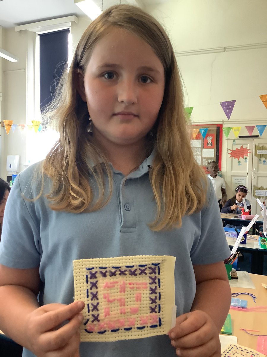 Mrs_Collingham's tweet photo. Super stitcher! https://t.co/p2n9fhSspj