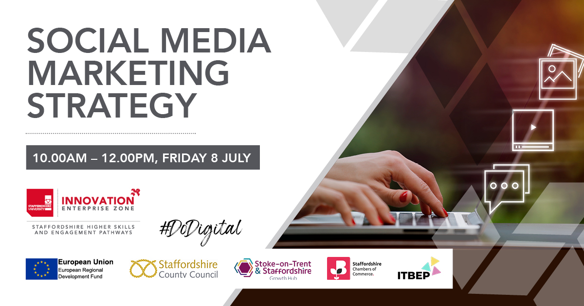 GrowthHubStaffs's tweet photo. Join us at @StaffsUni this Friday for the next #DoDigital session and get an insight into social media marketing strategy for your business!
β
Topics include KPIs, target audiences, content creation and much more!
Book your free space, here π https://t.co/h5UO9DeHlX https://t.co/vLCQdKV3qj
