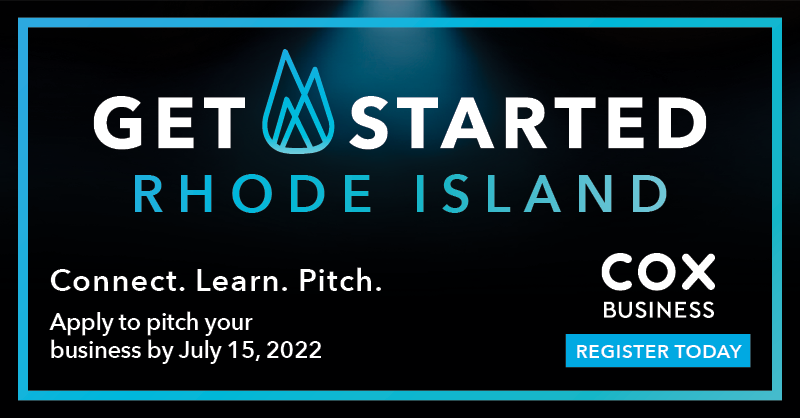CoxBusinessRI's tweet photo. The deadline to register for #GetStartedRI is 7/15 - Register to pitch your business for your chance to compete and win cash and prizes!
 https://t.co/GuHhi6rgz2 https://t.co/Xpe09FGIdT