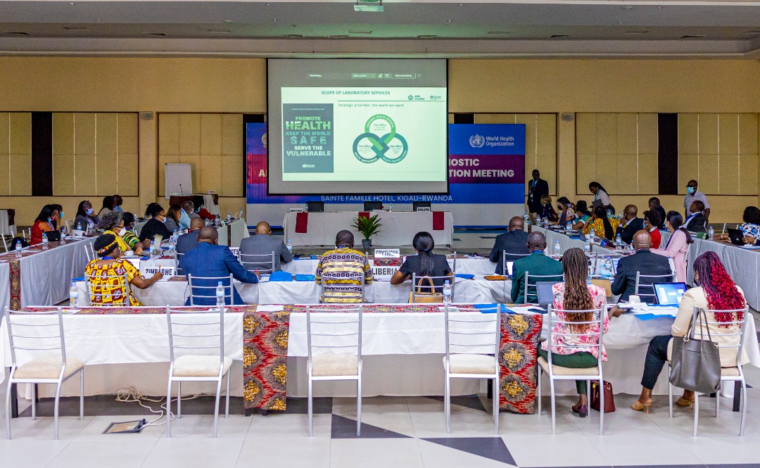 RBCRwanda's tweet photo. Today, @WHOAFRO launched National Heads of Diagnostic and Laboratory Services Meeting in @KigaliCity to update on collaboration between the national laboratory units and  WHO/AFRO on diagnostic and laboratory services and discuss  strategies for their strengthening @RwandaHealth https://t.co/CDMKEKbdil