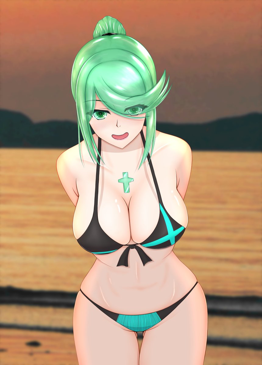 競泳水着率たかくてビキニが少ないんじゃあ( ;∀;)
#ビキニの日 