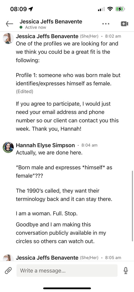 hannsimp's tweet photo. Hey @LOrealParisUSA @LOrealUSA, “I’m #worthit,” to me means knowing who I am and respecting myself more than your ad agents on LinkedIn.

The respectful term for people who identify and express themselves as female is “WOMEN.”

If you want me in a survey, corporate can reach out. https://t.co/CemkzlQX2o