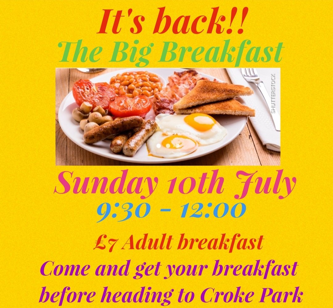 Heading to Croke Park??? Why not get fed before you go!! <a href="/ClonduffGAC/">Official ClonduffGAC</a>