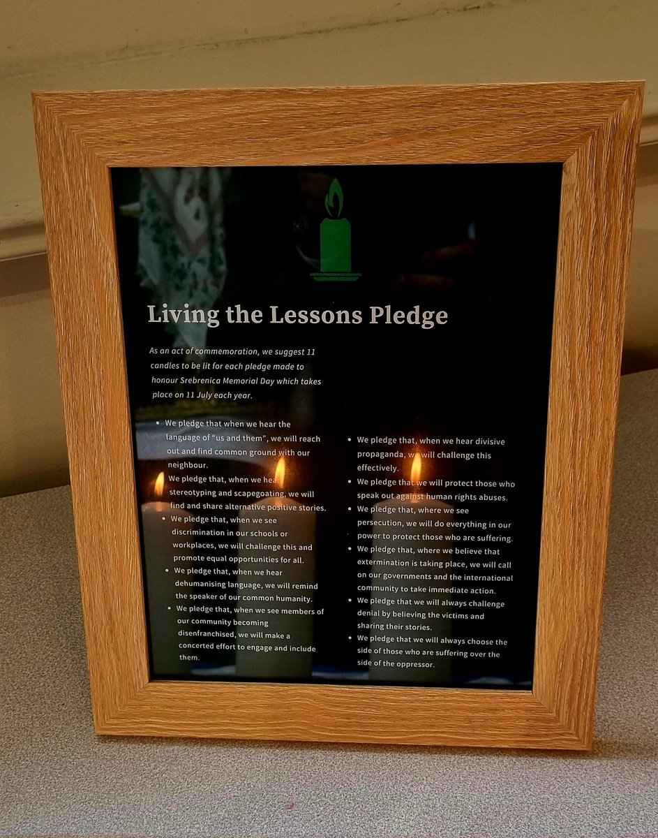 "By remembering the pain of the past and learning its lessons, we can together resolve that it must never happen again."
HRH Prince of Wales on #RememberingSrebrenica 
<a href="/SrebrenicaNW/">Remembering Srebrenica North West</a>
<a href="/SrebrenicaUK/">Remembering Srebrenica</a>