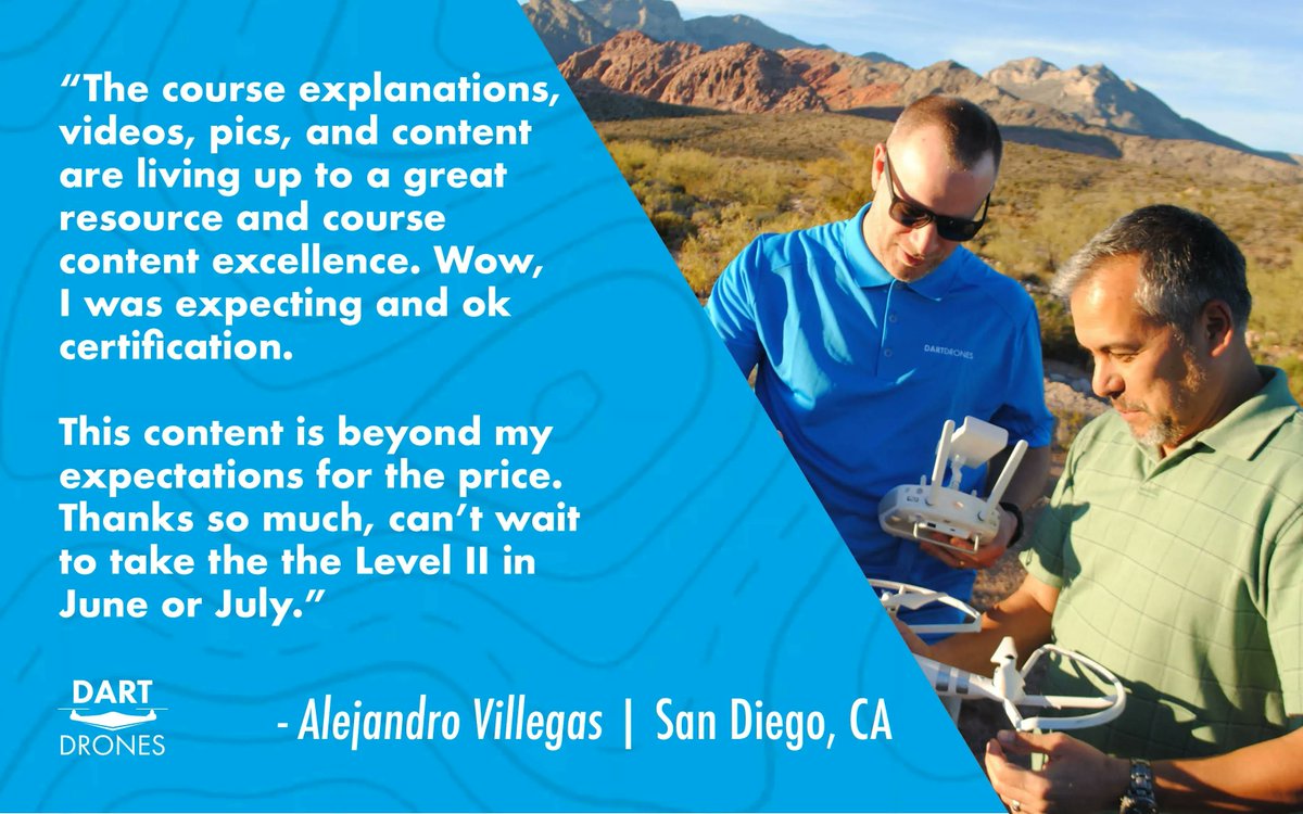 Prove your level of expertise by becoming a Certified Level 1 TOP Operator. Distinguish your portfolio with accreditation that demonstrates your dedication to safety, advanced unmanned pilot skills, and reliability. Learn more by visiting buff.ly/30vKi9k