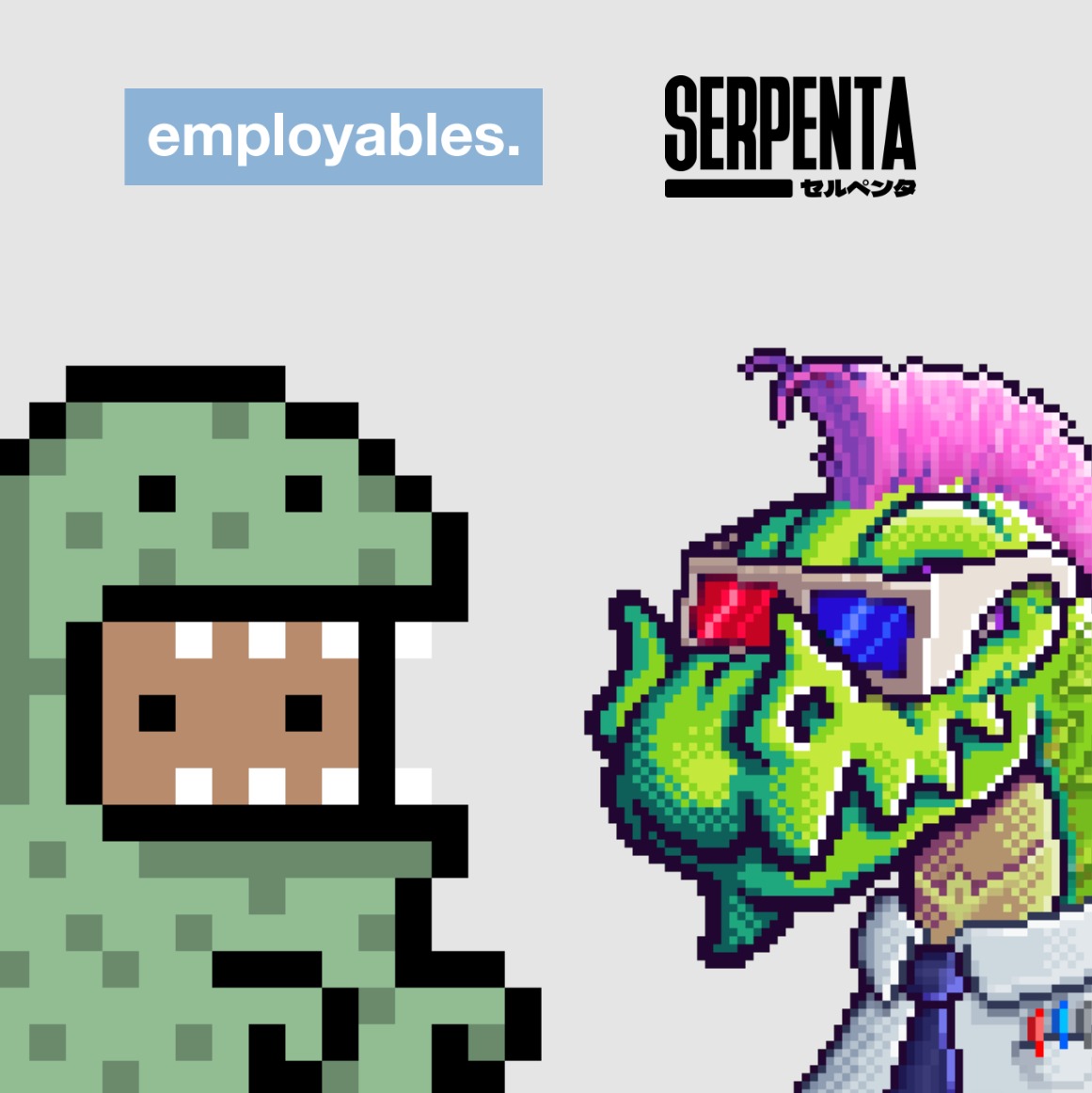 🔥EmployablesOff x Serpenta WL Giveaway 🔥 

We partnered up with our friends @SerpentaNFT to Giveaway 3x WL spots

 1⃣Like, RT
 2⃣Follow <a href="/EmployablesOff/">Infectables by Employables</a> &amp; @SerpentaNFT
 3⃣Tag 3 friends

⏱️Ends in 48 hours

#NFTGiveaway #nfts #nftart #nftcommunity