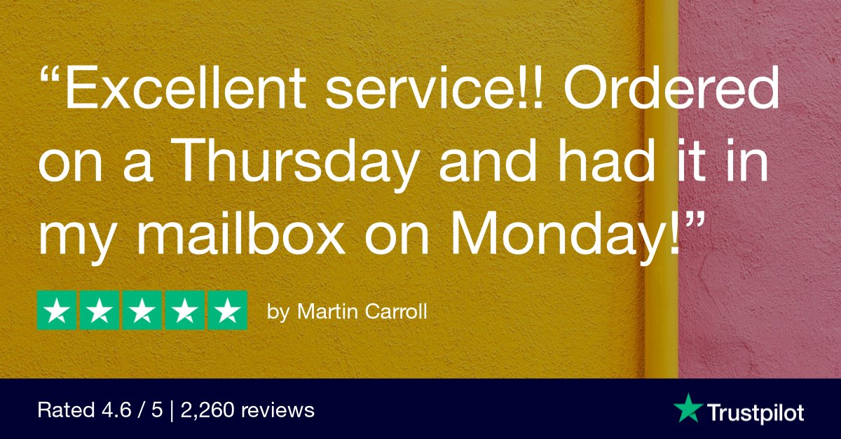 Read What our Customers are Saying About Us on Trustpilot. bit.ly/3OWf7qY