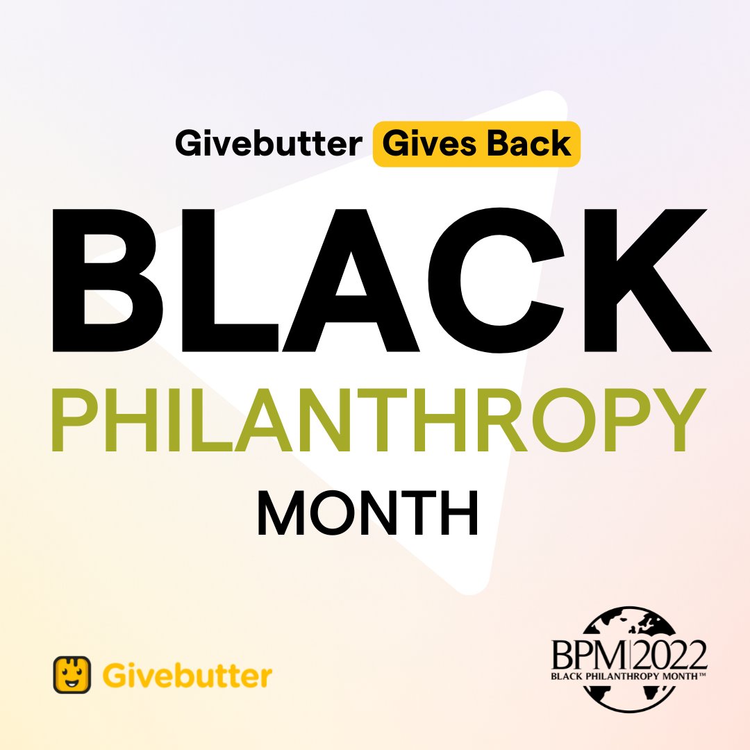 BlackGiving365's tweet photo. We’re excited to partner with @givebutter this #BlackPhilanthropyMonth! 📣This August, Givebutter will be donating $10K to Black-led organizations and organizations that predominantly support and uplift Black communities. 💛 Learn more &amp; apply: https://t.co/mbZAbfhI2O #BPM365 https://t.co/6jQQeK2TI3