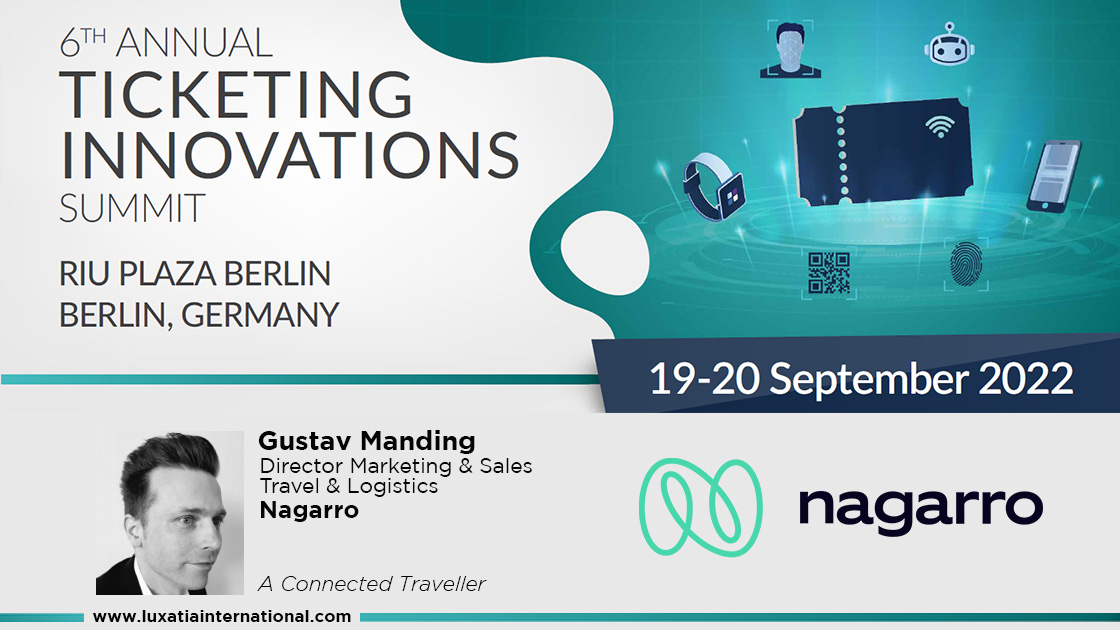 Luxatia_intl's tweet photo. Learn how technology &amp; data are helping to make the travel experiences of the connected traveler better from Gustav Manding with @Nagarro at the 6th #TicketingInnovations Summit. Learn more 👉🏽 https://t.co/wqkHNtQJuJ #TicketingInnovations2022 #SmartTicketing #TicketingSummit https://t.co/1IoJ2mzSzB