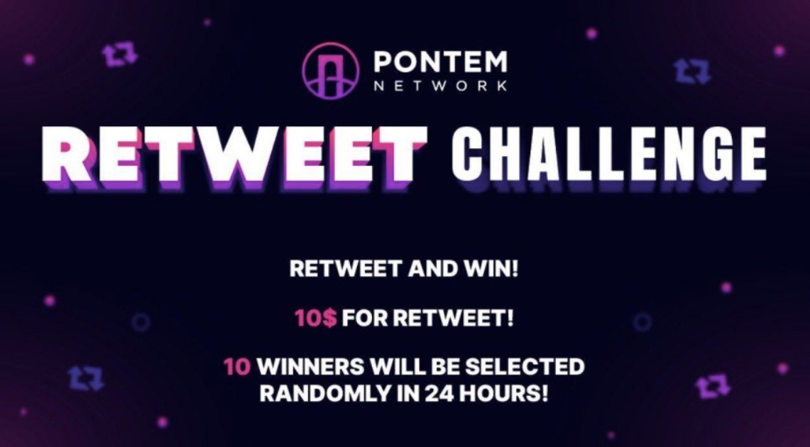 PontemNetwork's tweet photo. 🔥10 winners will be chosen randomly in 24 hours.
Three simple steps to win the $10:
1.👇Retweet this tweet with @pontemnetwork tag👇
https://t.co/iDFl9n2NJ8
2. Follow our twitter account👉 @PontemNetwork 
3. 👇Submit the form👇https://t.co/urcdTKXFyy https://t.co/qlEl4gzQNM
