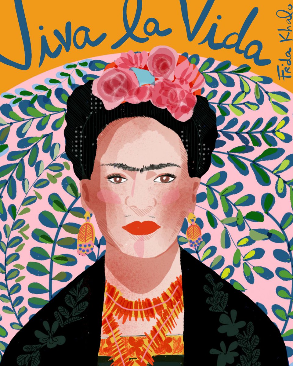 Happy Birthday #FridaKahlo
Thank you for so much inspiration! specially when it comes to pain management...and art of course. 

#femaleillustrator #femaleartist #femaleartists #creativewomen #womenillustrators #womanillustrator #womenartists #womeninthearts #womeninart#digita
