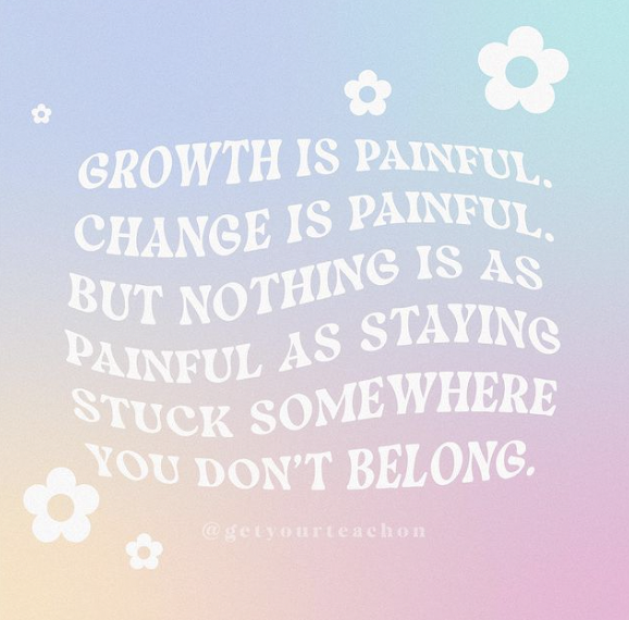 getyourteachon's tweet photo. You all belong here. 💖 As the GYTO family continues to grow &amp; grow remember change can be a good thing. Let’s all have a powerful week!👏🏻✨

#gyto #getyourteachon https://t.co/9ZZkwixQH6
