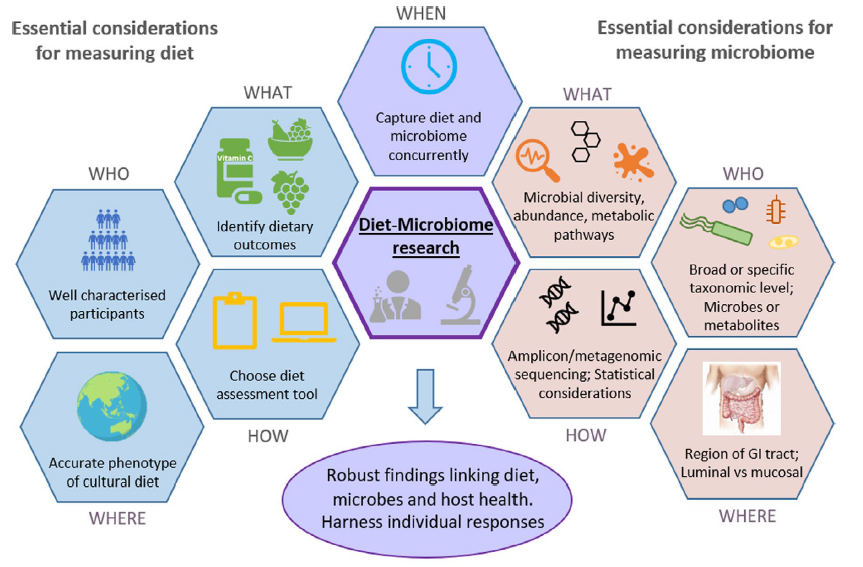 ProfWhelan's tweet photo. Diet-microbiome studies are proliferating🍉🦠

Opportunities for microbiologists and dietitians/nutritionists to collaborate

Recommend all read these recommendations for:

☑️Measuring #diet
☑️Measuring #microbiome

Full paper @JHNDEditor @hmstaudacher  https://t.co/BhYK063SoG https://t.co/iNShRhZ0TT