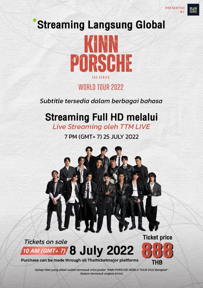 watchdotup's tweet photo. OPEN SHARING SCREEN – KINN PORSCHE THE SERIES WORLD TOUR 2022

💵 Rp25.000
📅 25 Juli 2022
🕓 19.00 WIB
💻 Private web
🎥 + VOD gdrive

Tanya2 &amp; book slot? Yuk, DM! https://t.co/tv6zm2bAn9
