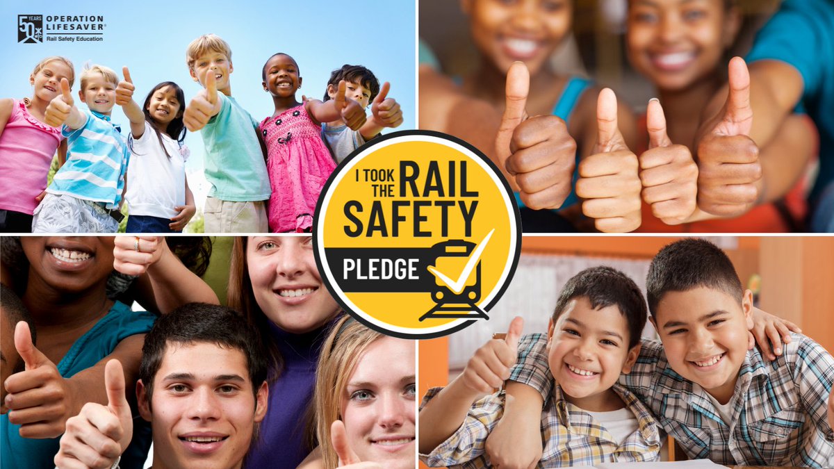 olinational's tweet photo. Help the kids in your life take the #railsafety pledge. Teach them the importance of always making safe choices around railroad tracks and trains: https://t.co/CVp1zyHBAK
 #RailSafety
#STOPTrackTragedies https://t.co/UycQfFIH4D