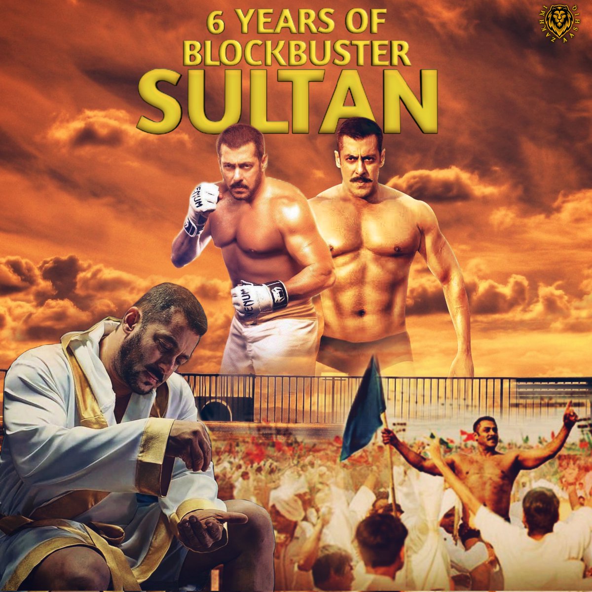 Dear Salmaniacs, we are celebrating
6th anni of Megastar #SalmanKhan's MEGA BLOCKBUSTER #Sultan. Film was no less than a Tsunami at the BO when it was released. One of the best movies of last decade.

Let's start the MEGA CELEBRATION by trending 