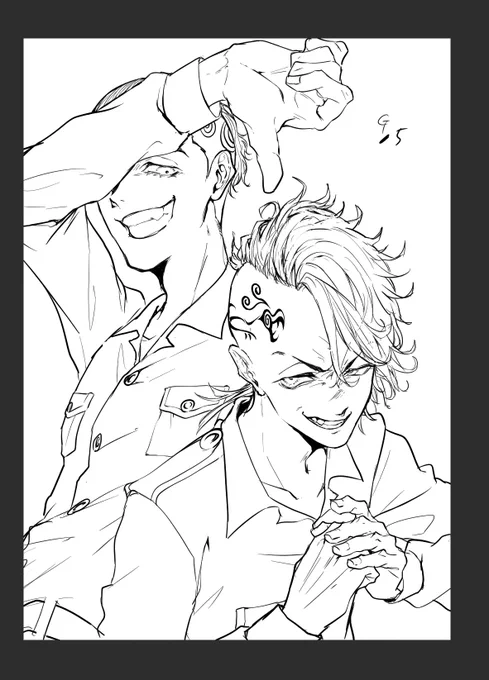 全然進められない弐番隊の絵 