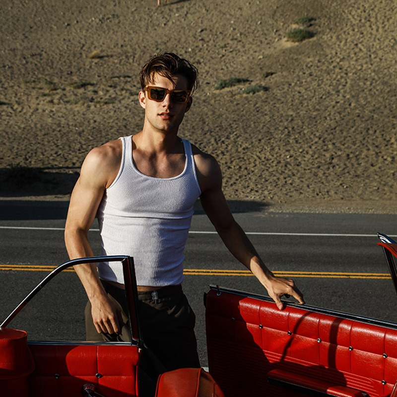 mmscene's tweet photo. The handsome #MatthewPollock for #MMSCENE captured by fashion photographer #MarqMendez